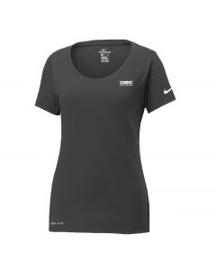 Nike - Ladies Dri-FIT Cotton/Poly Scoop Neck Tee