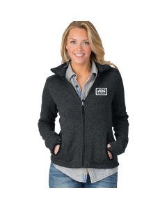 Charles River - Women's Heathered Fleece Jacket