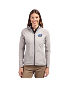 Cutter & Buck - Women's Adapt Eco Knit Hybrid Recycled Full-Zip Jacket